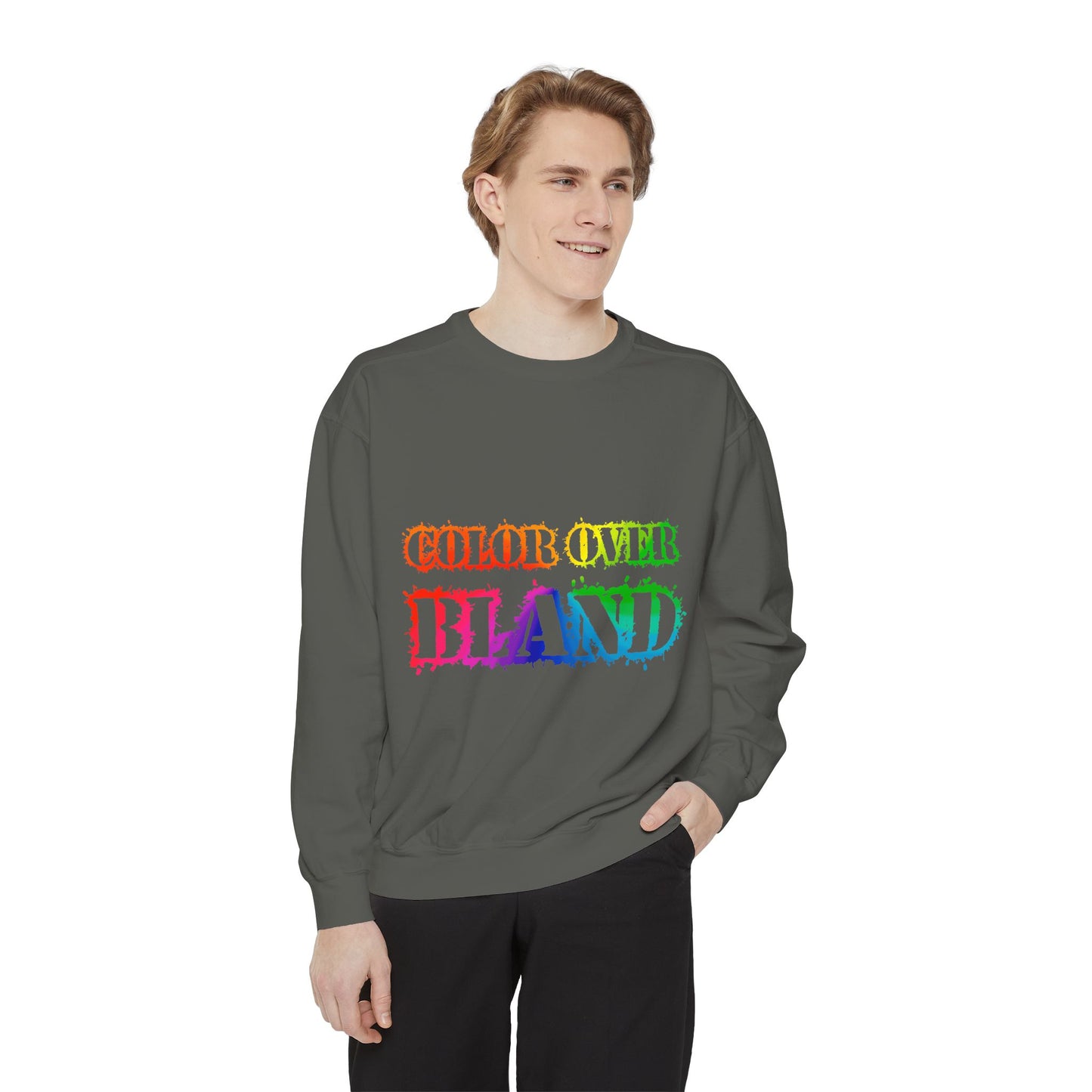 Color Over Bland Sweatshirt (Colorway 1)