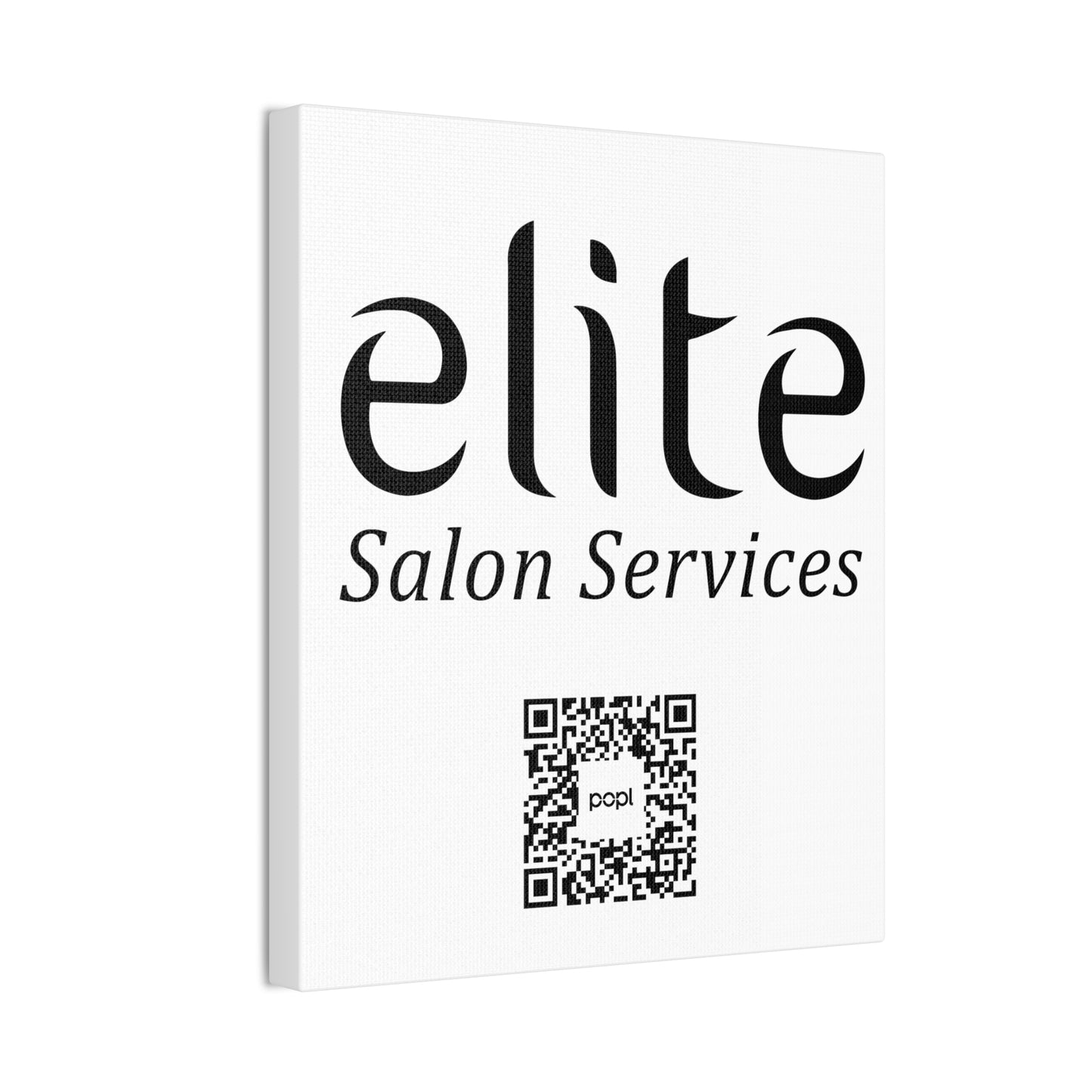 Elite Salon Services Custom - Canvas Stretched (0.75")