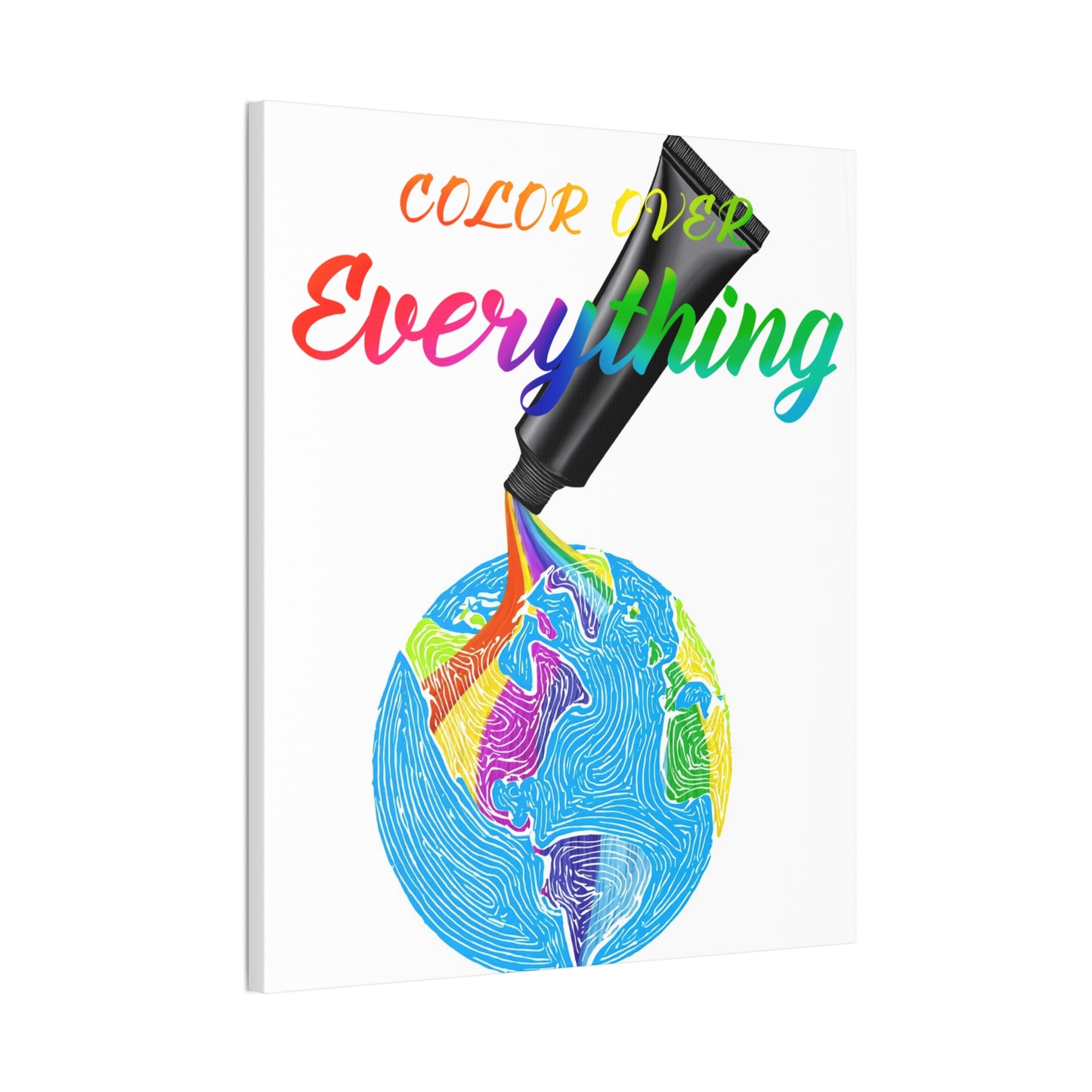 Color Over Everything - Canvas Stretched (0.75")