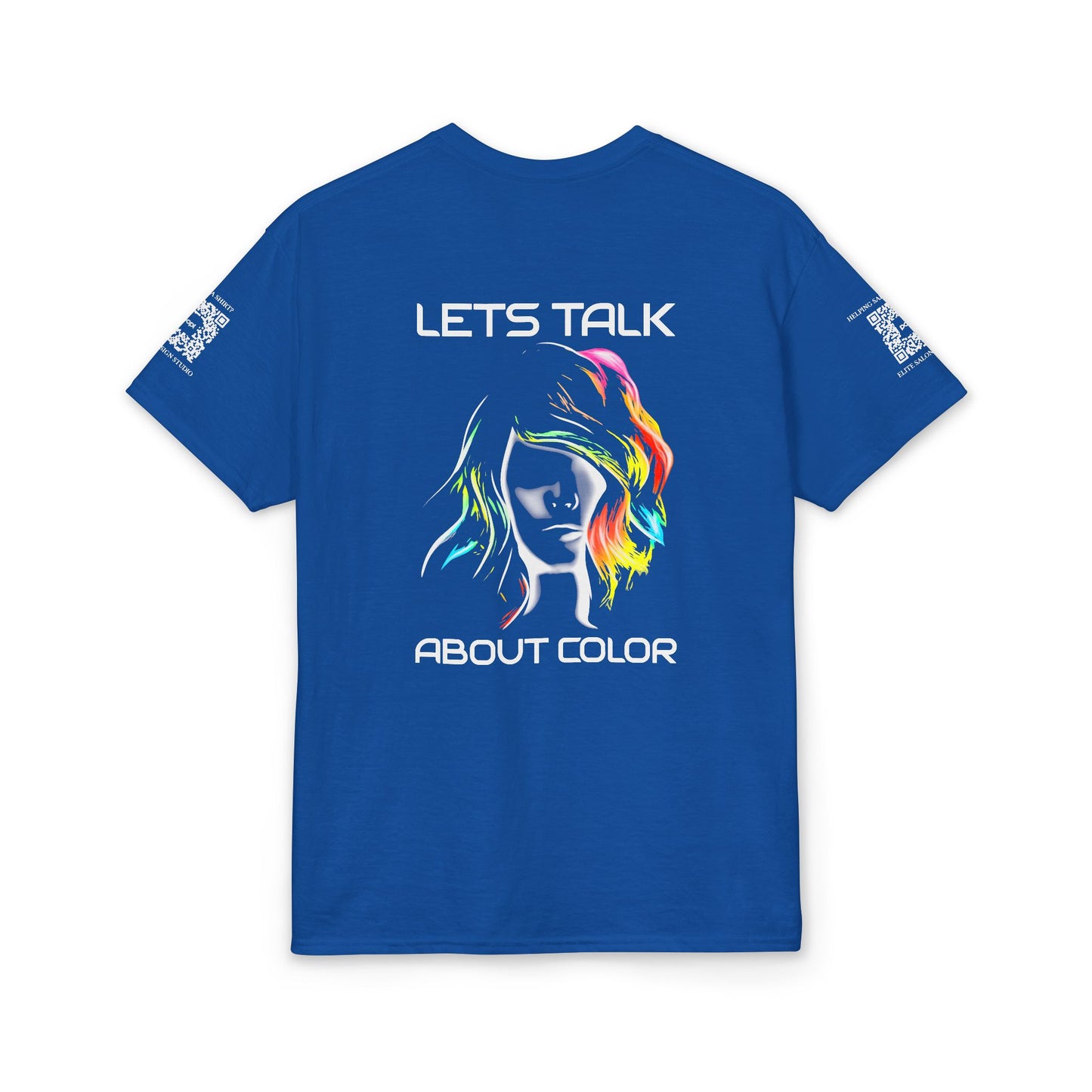 Elite Salon Services (Staff Tee) - Lets Talk About Color T-Shirt (Colorway 2)
