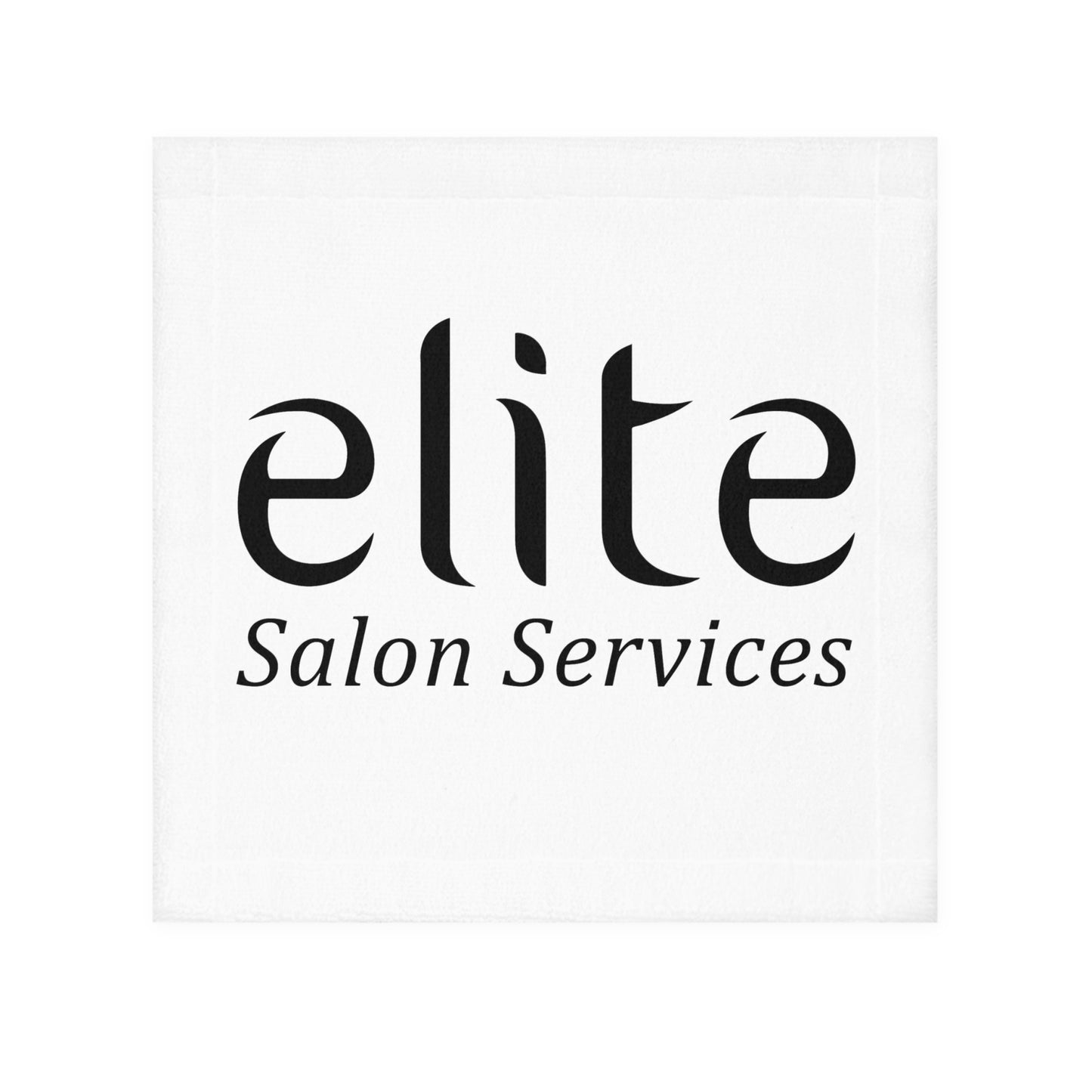 Elite Salon Services Custom (Face Towel)