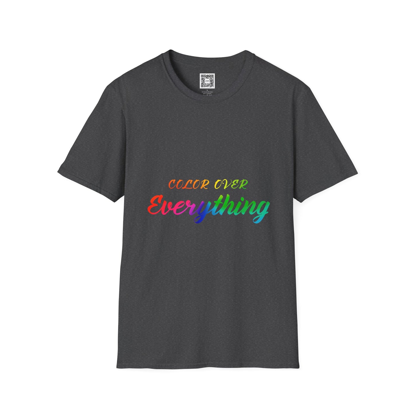 Color Over Everything Soft Style T-Shirt
