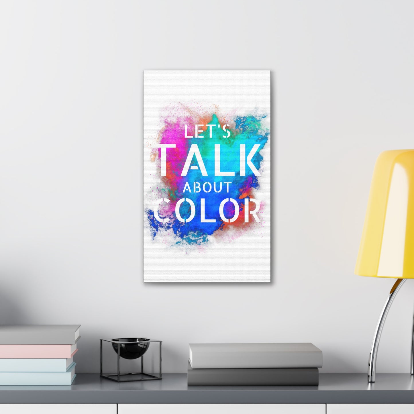 Lets Talk About Color 2 - Canvas Stretched (0.75")