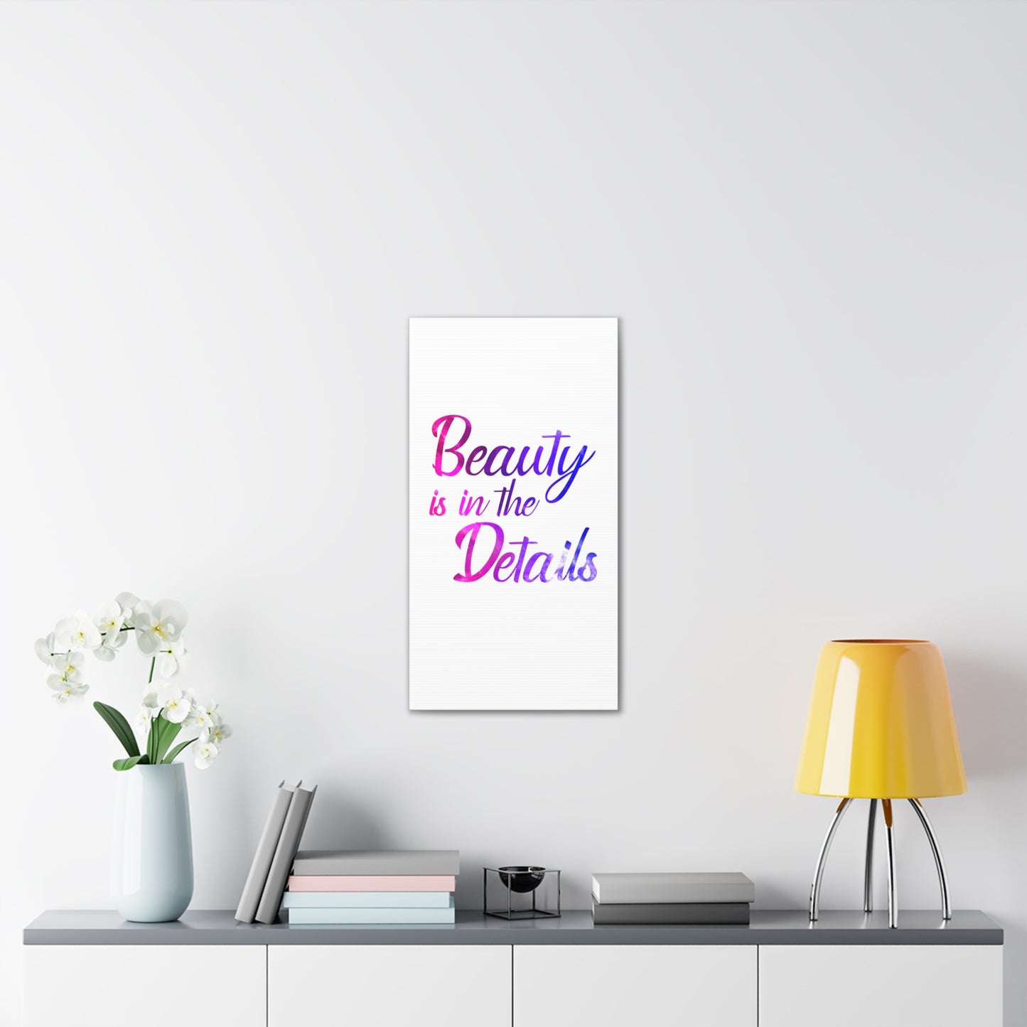 Beauty Is In The Details - Canvas Stretched (0.75")