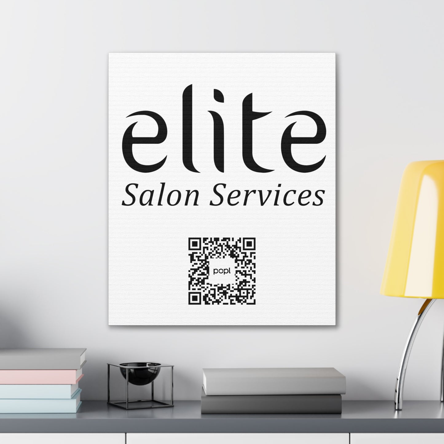 Elite Salon Services Custom - Canvas Stretched (0.75")
