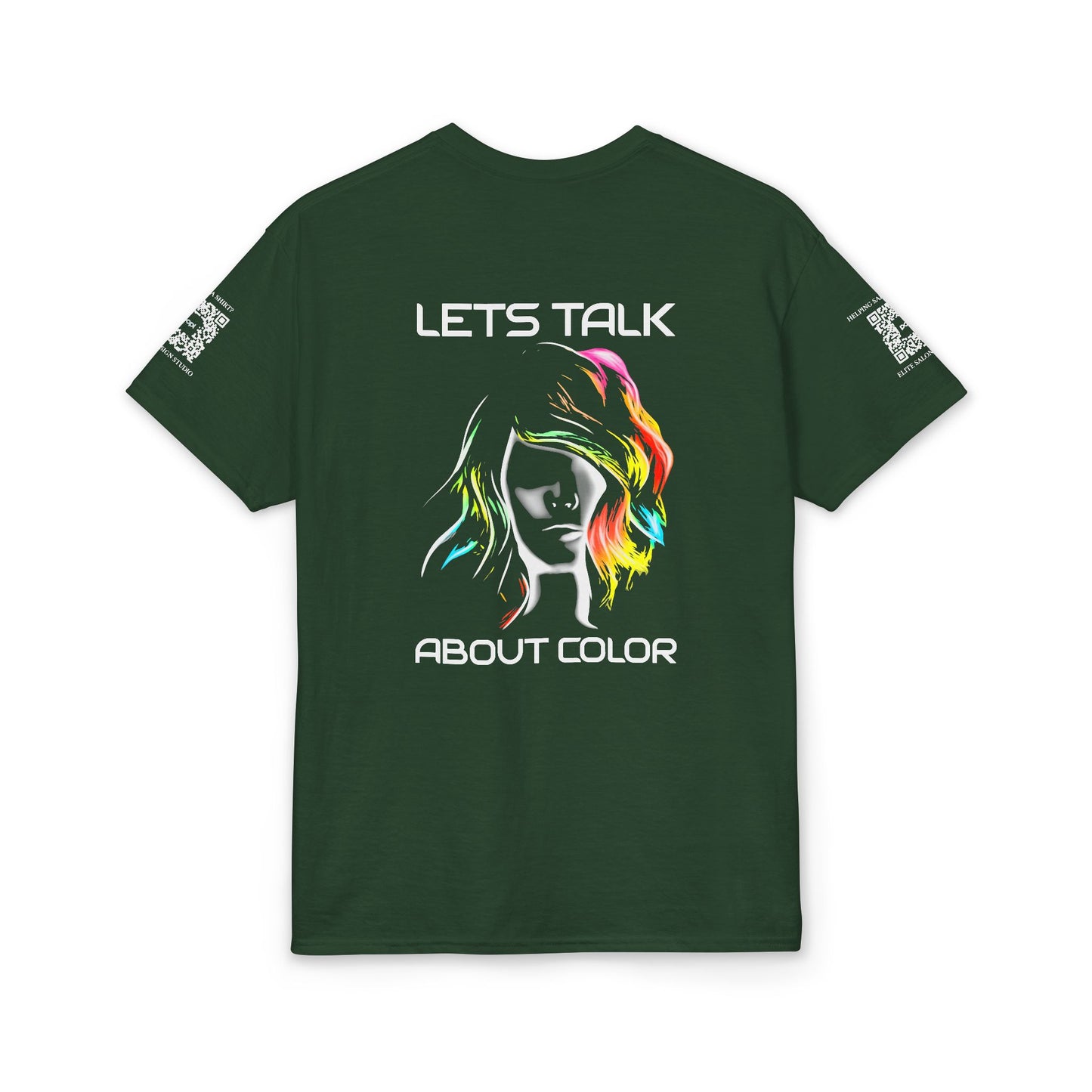 Elite Salon Services (Staff Tee) - Lets Talk About Color T-Shirt (Colorway 2)
