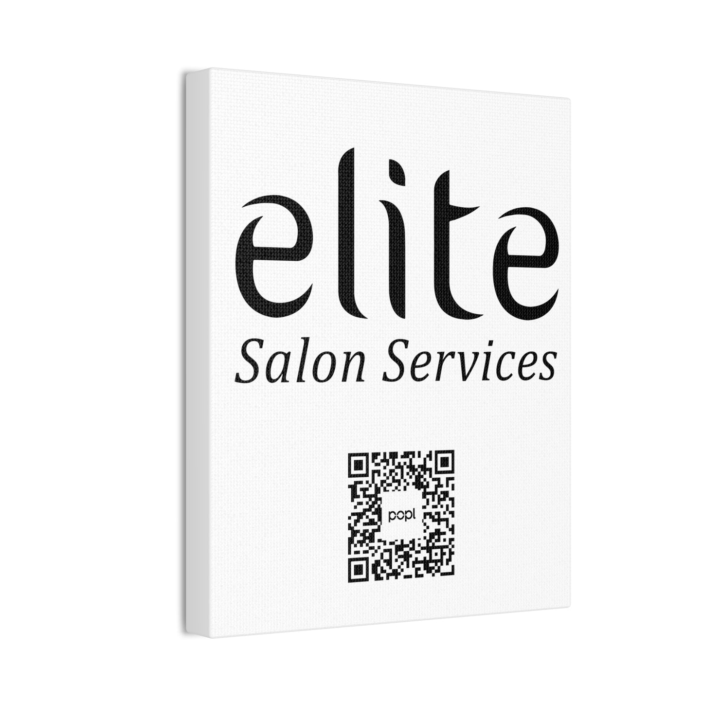 Elite Salon Services Custom - Canvas Stretched (0.75")