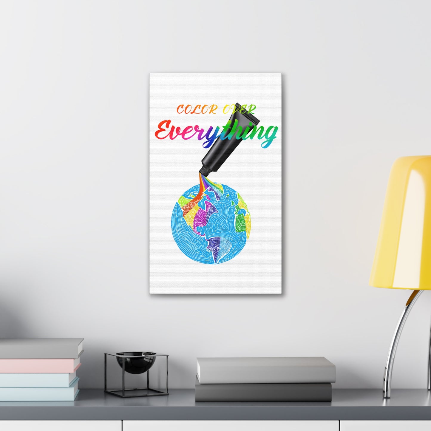 Color Over Everything - Canvas Stretched (0.75")
