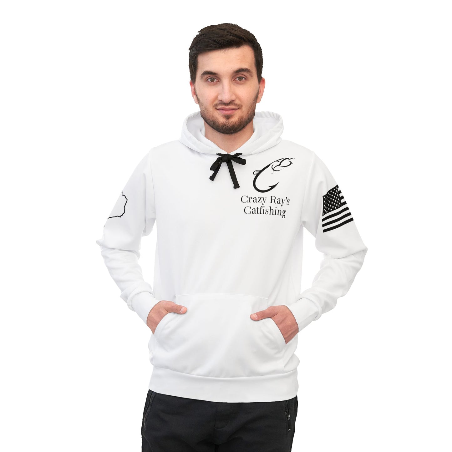 Men's Crazy Ray's Catfishing Athletic Hoodie