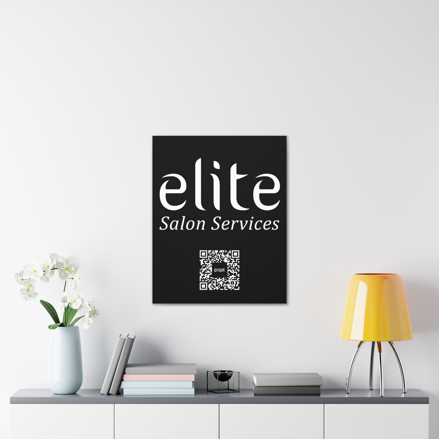 Elite Salon Services Custom - Canvas Stretched (0.75")