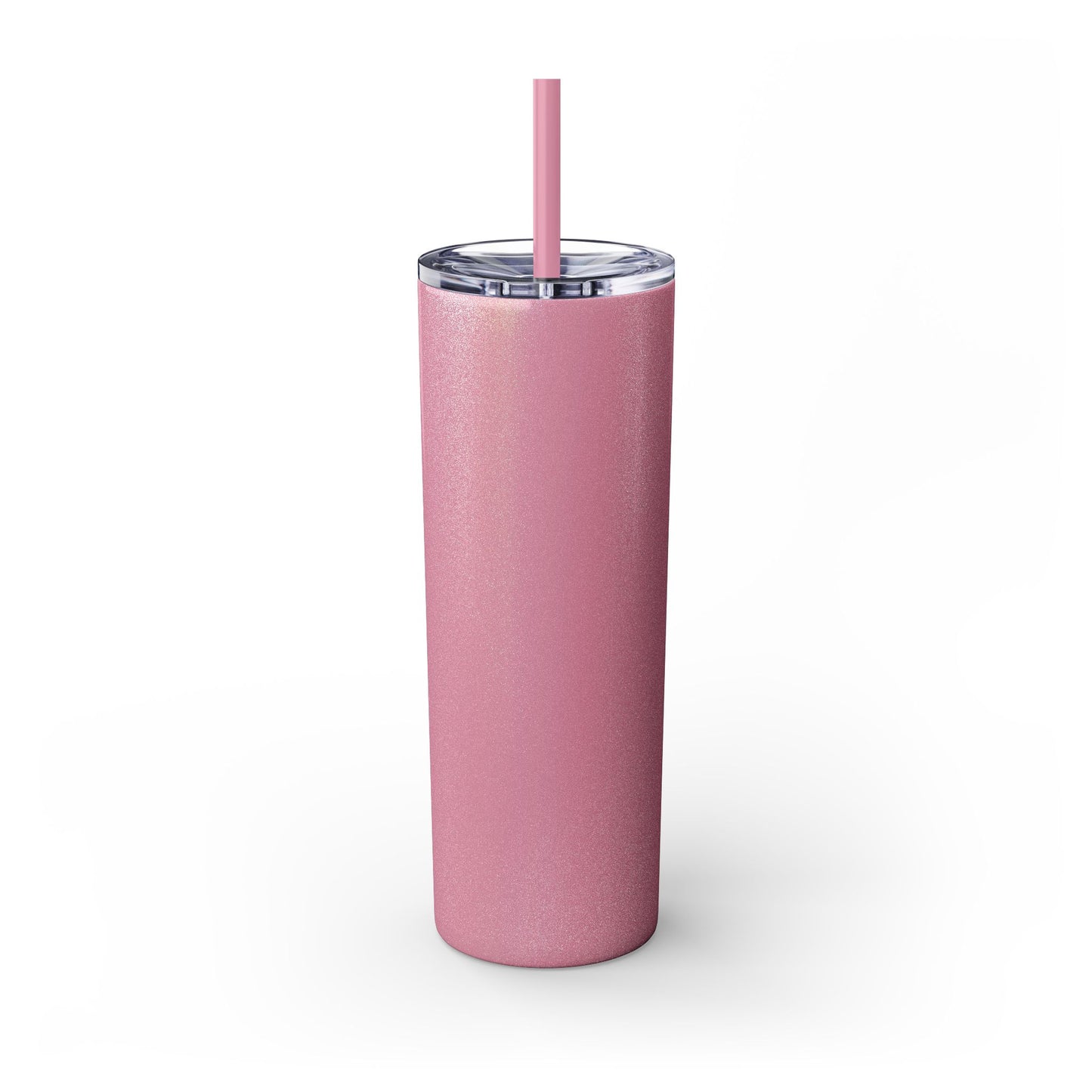Elite Salon Services Custom Skinny Tumbler With Straw (20oz)