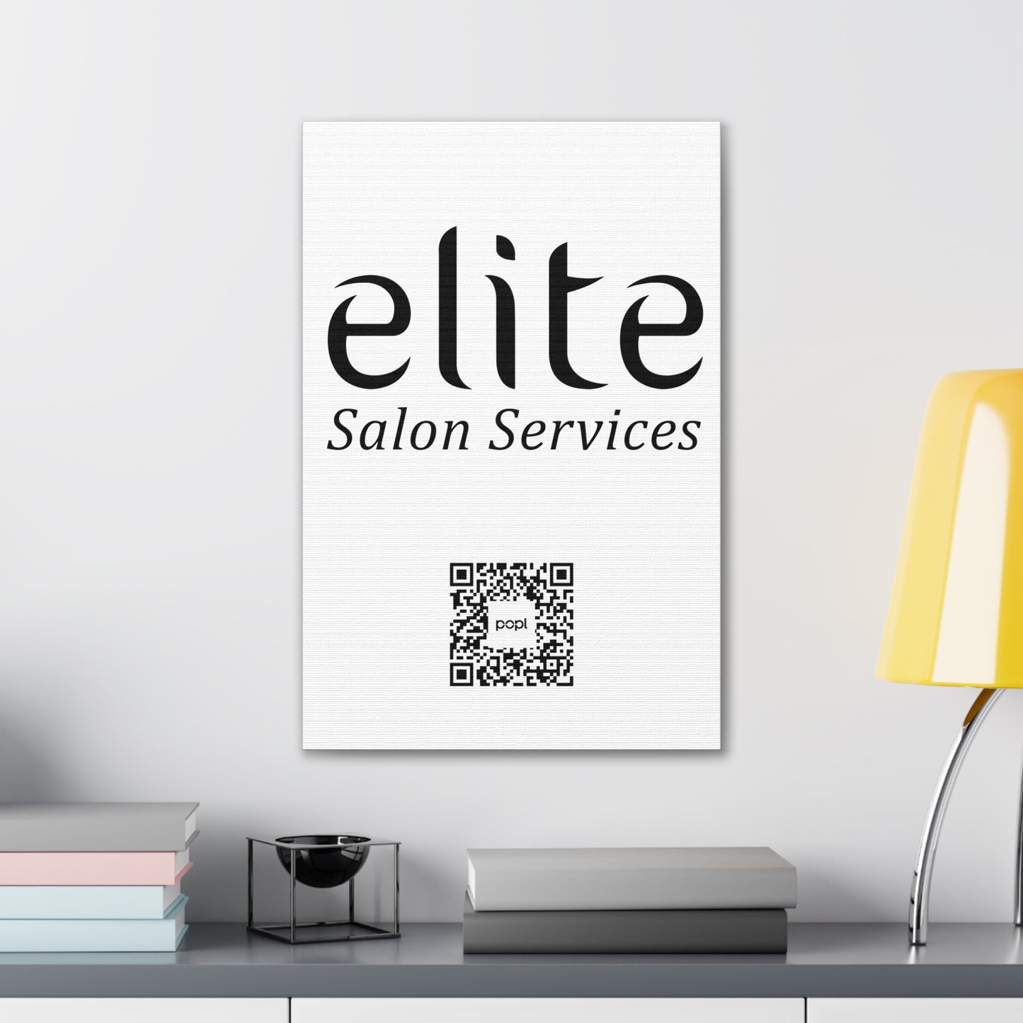 Elite Salon Services Custom - Canvas Stretched (0.75")