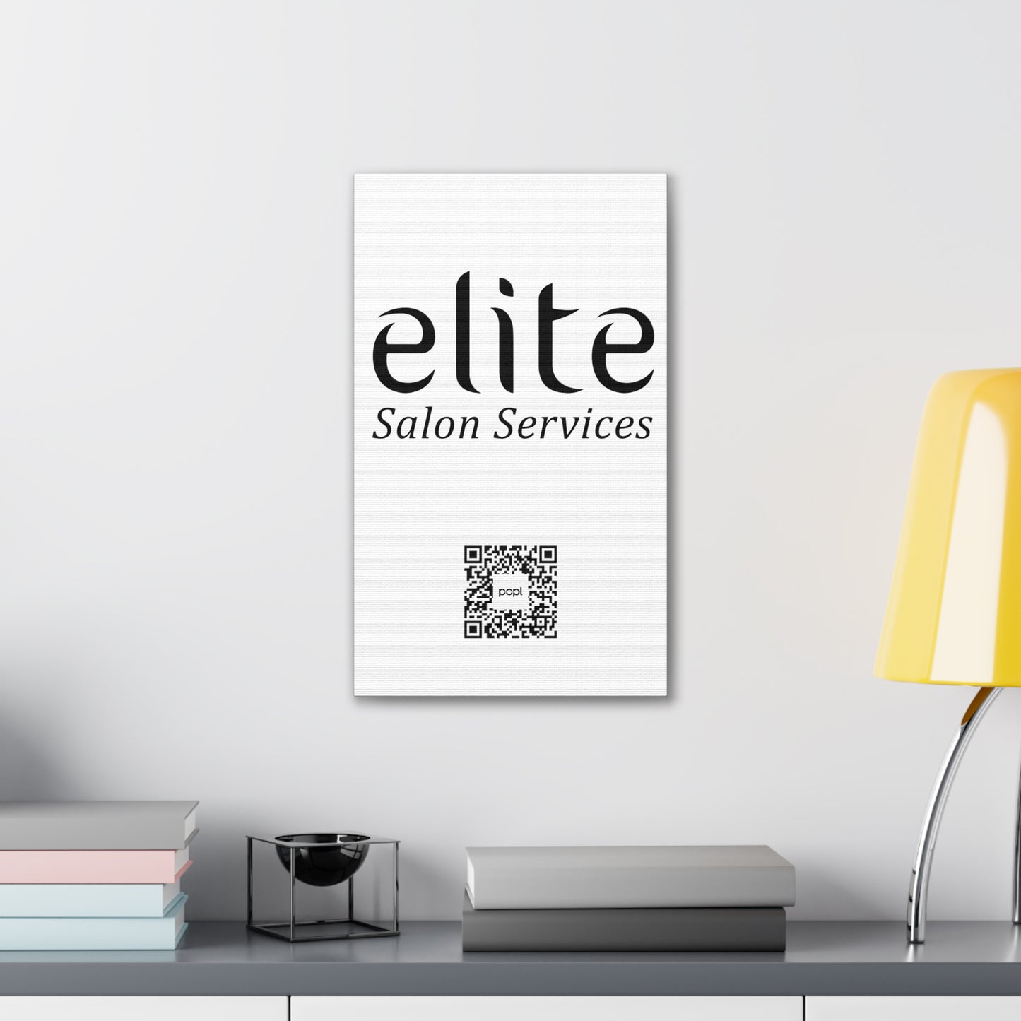 Elite Salon Services Custom - Canvas Stretched (0.75")