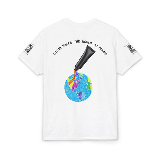 Elite Salon Services (Staff Tee) - Color Makes The World Go Round T-Shirt (Colorway 1)