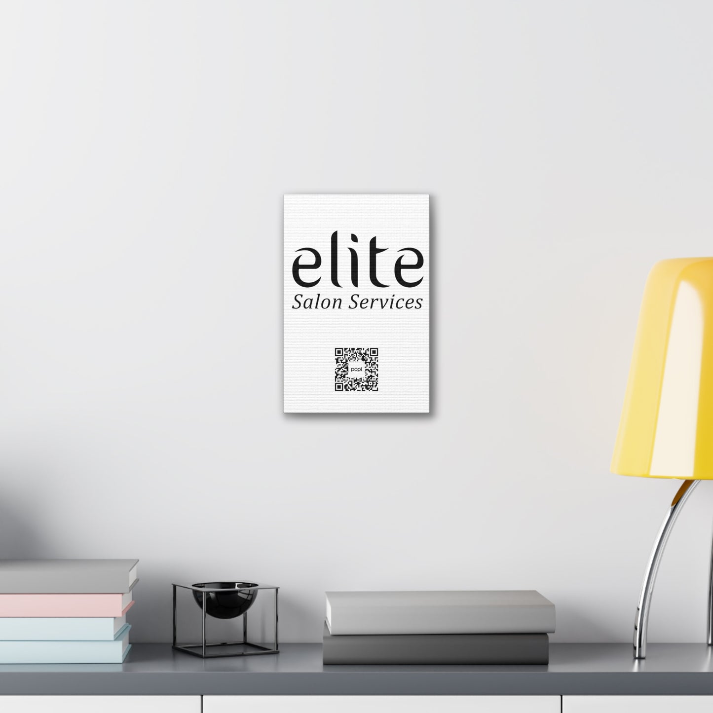 Elite Salon Services Custom - Canvas Stretched (0.75")