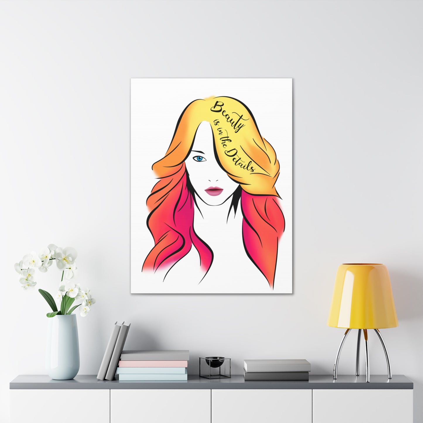 Beauty Is In The Details - Canvas Stretched (0.75")