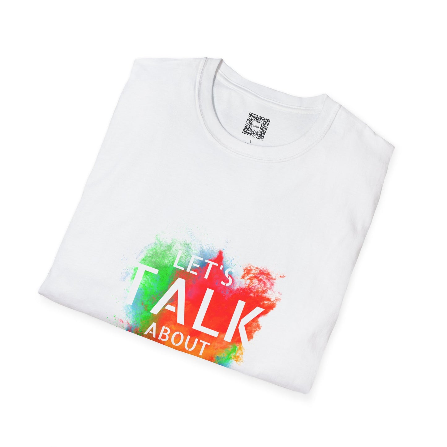 Let's Talk About Color (Colorway 1) Soft Style T-Shirt