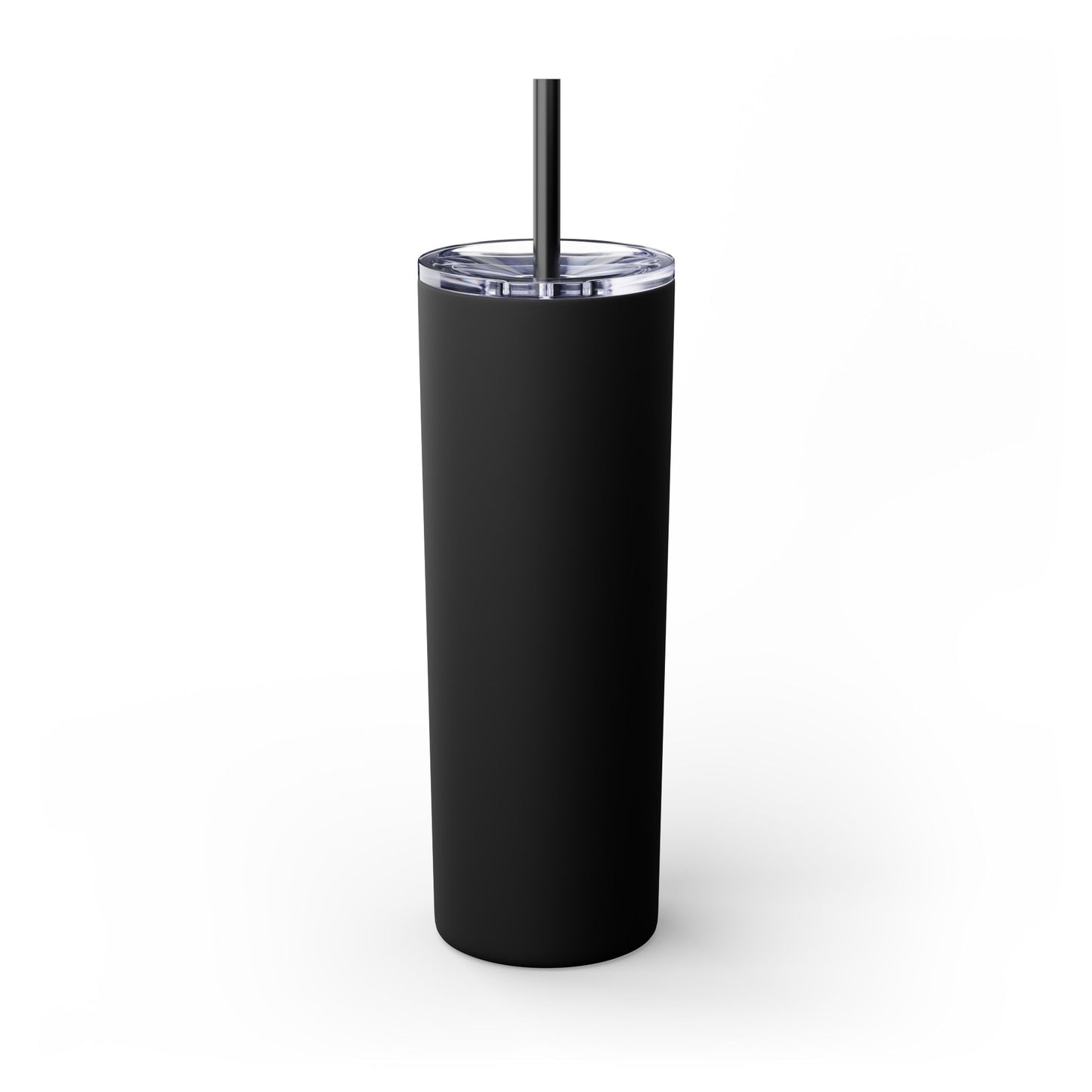 Elite Salon Services Custom Skinny Tumbler With Straw (20oz)