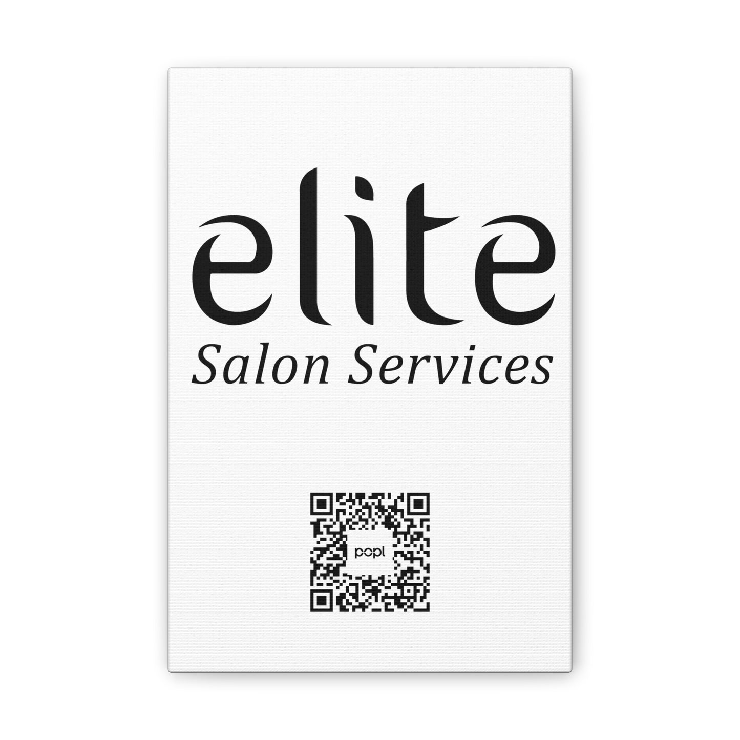 Elite Salon Services Custom - Canvas Stretched (0.75")