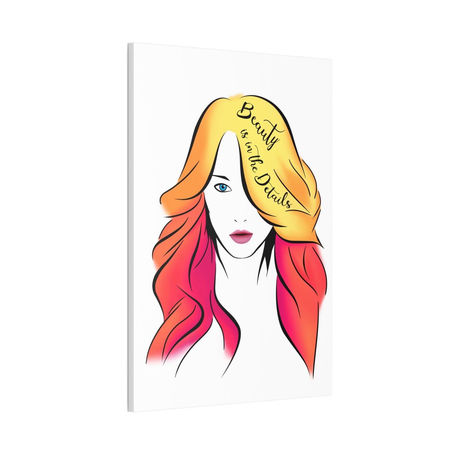 Beauty Is In The Details - Canvas Stretched (0.75")