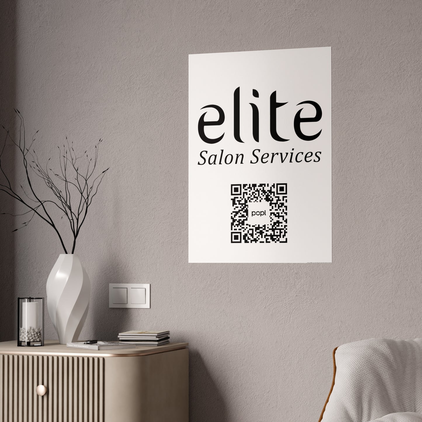 Elite Salon Services Custom (Gloss Posters)