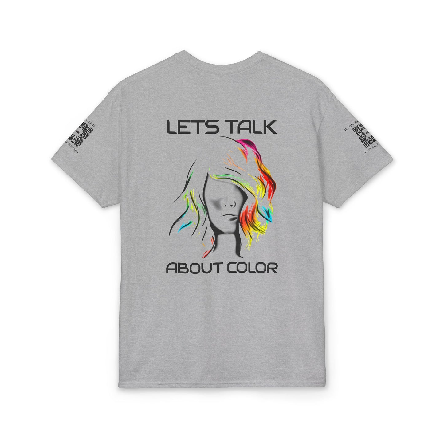 Elite Salon Services (Staff Tee) - Lets Talk About Color T-Shirt (Colorway 1)