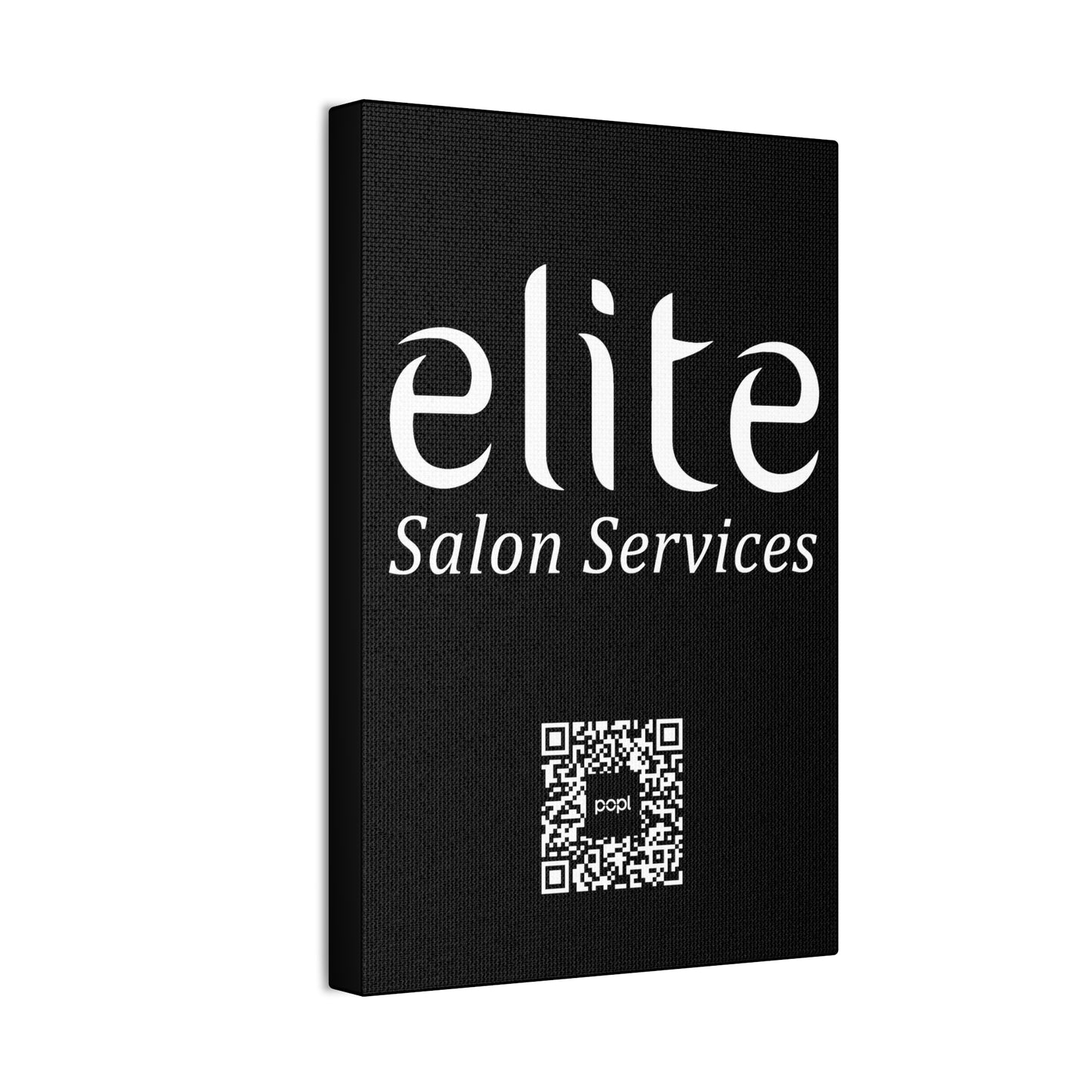 Elite Salon Services Custom - Canvas Stretched (0.75")