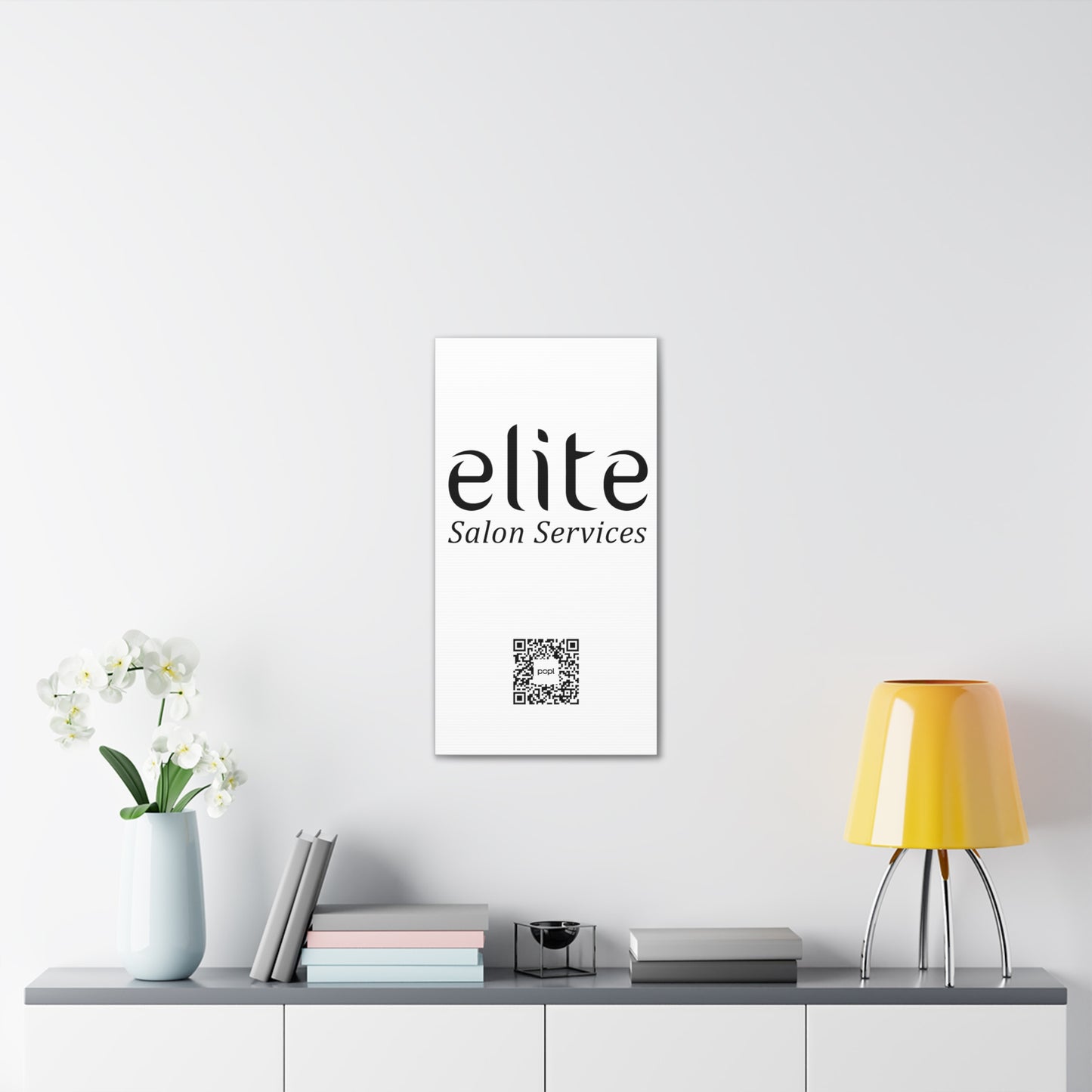 Elite Salon Services Custom - Canvas Stretched (0.75")