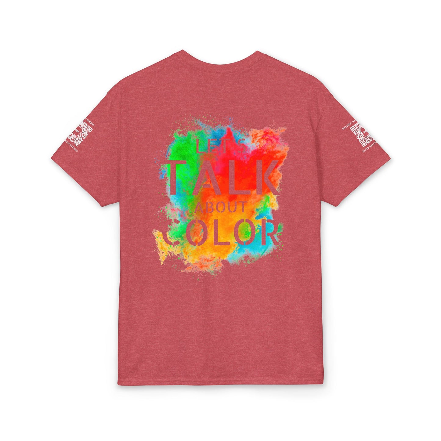 Elite Salon Services (Staff Tee) - Lets Talk About Color T-Shirt (Colorway 4)