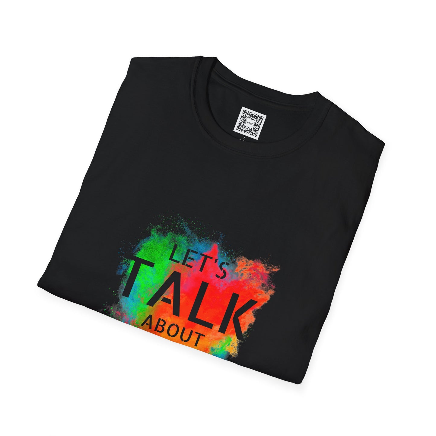 Let's Talk About Color (Colorway 1) Soft Style T-Shirt