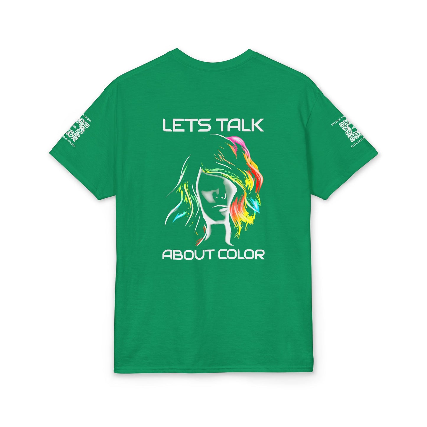 Elite Salon Services (Staff Tee) - Lets Talk About Color T-Shirt (Colorway 2)