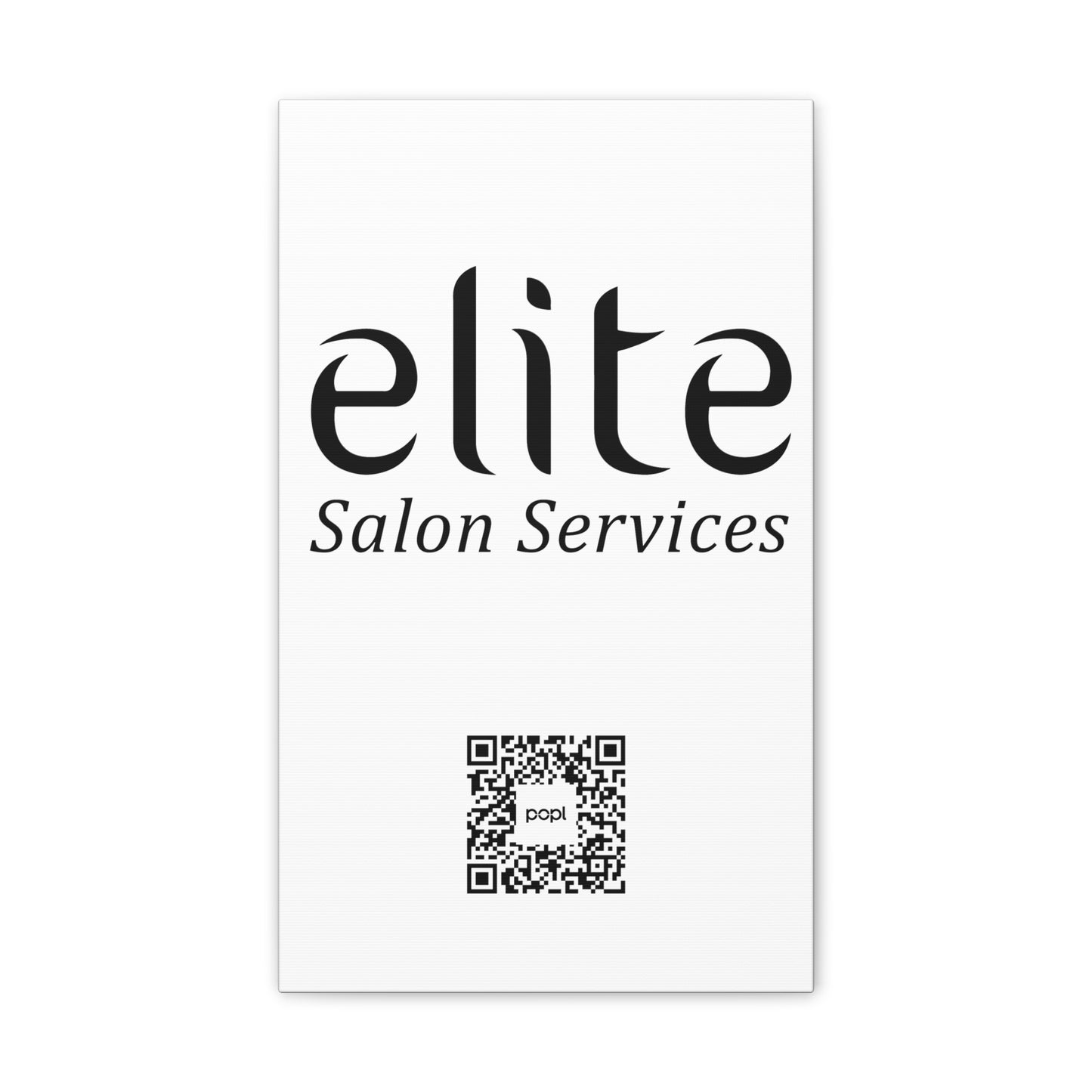 Elite Salon Services Custom - Canvas Stretched (0.75")