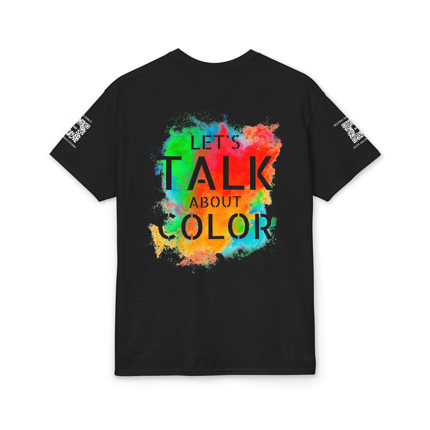 Elite Salon Services (Staff Tee) - Lets Talk About Color T-Shirt (Colorway 4)