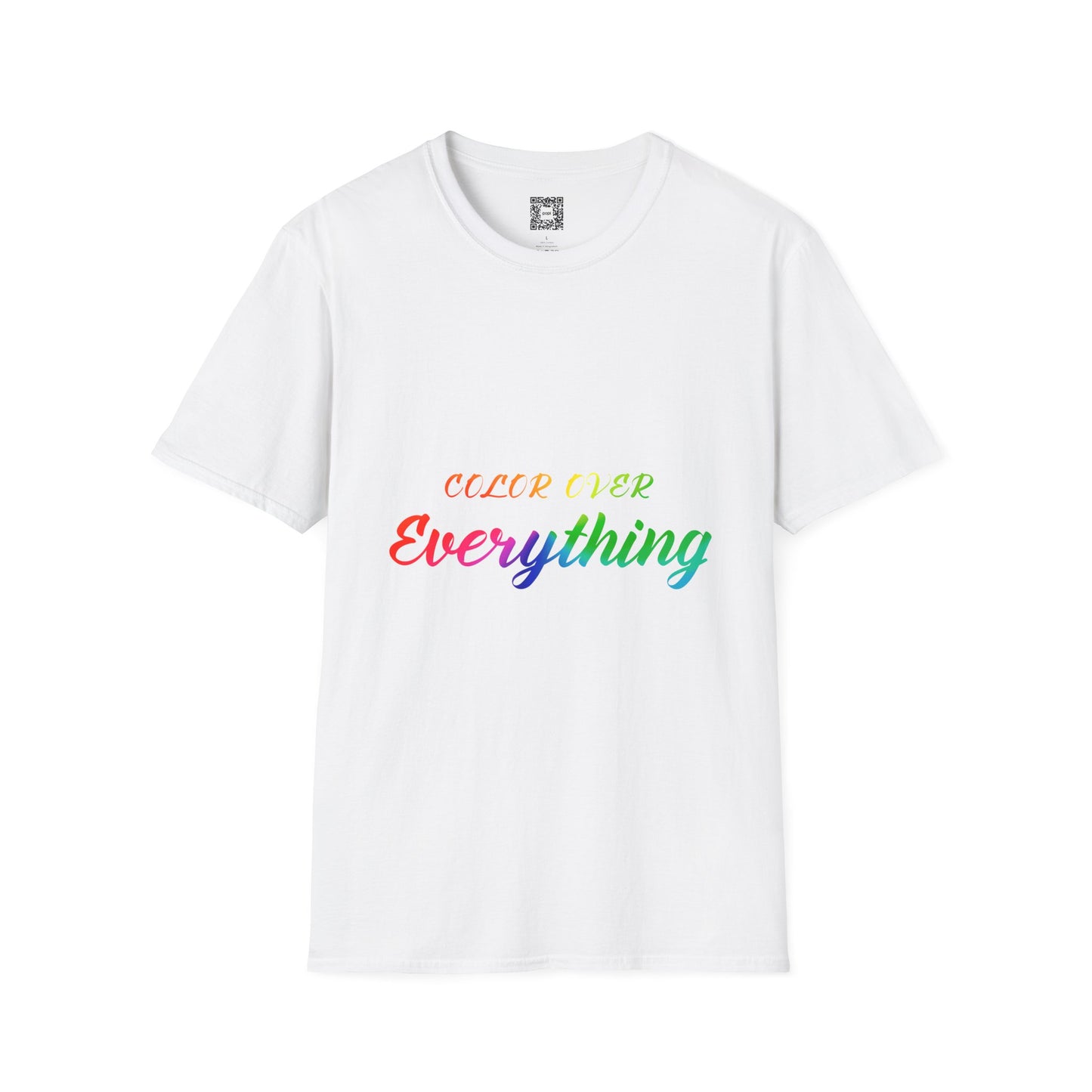 Color Over Everything Soft Style T-Shirt
