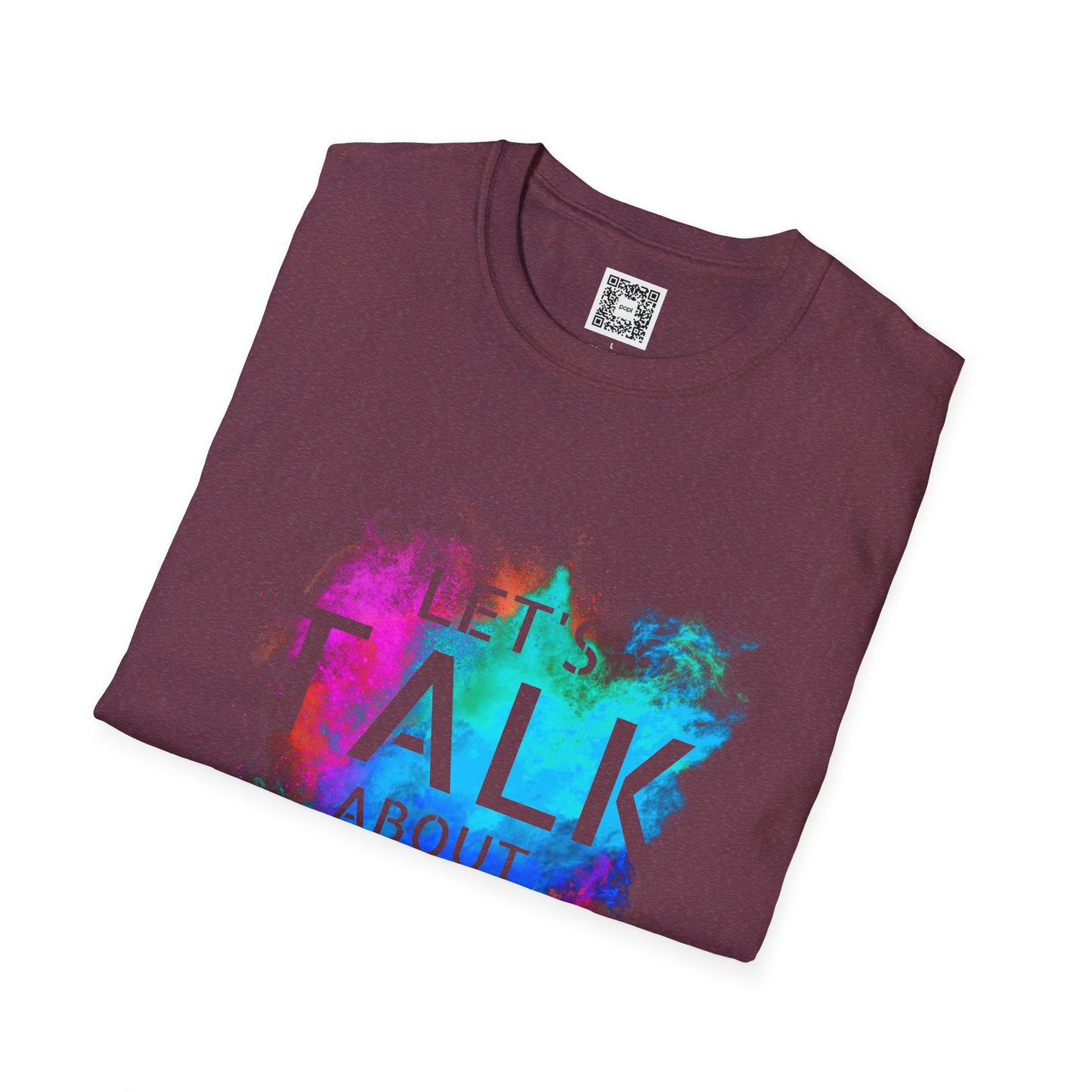 Let's Talk About Color (Colorway 2) Soft Style T-Shirt