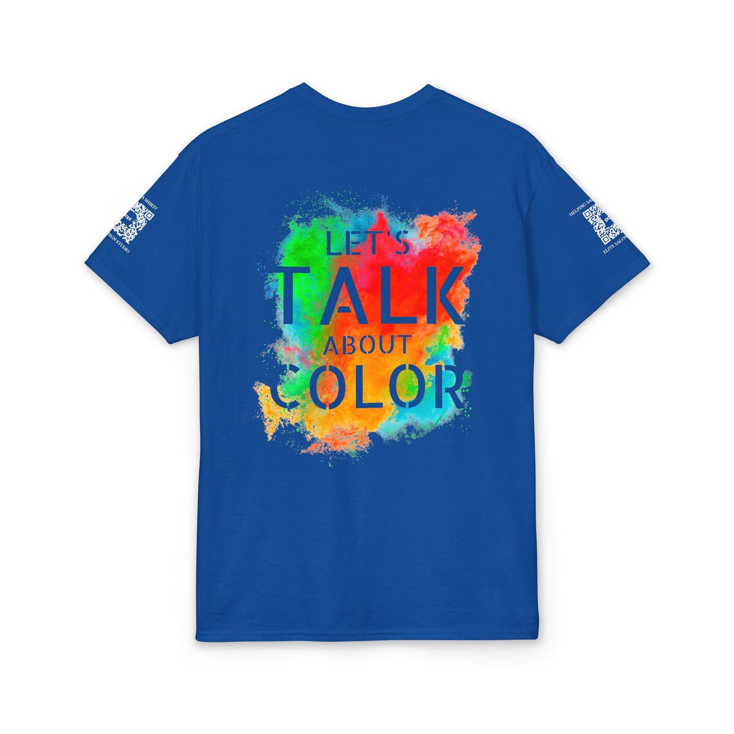 Elite Salon Services (Staff Tee) - Lets Talk About Color T-Shirt (Colorway 4)