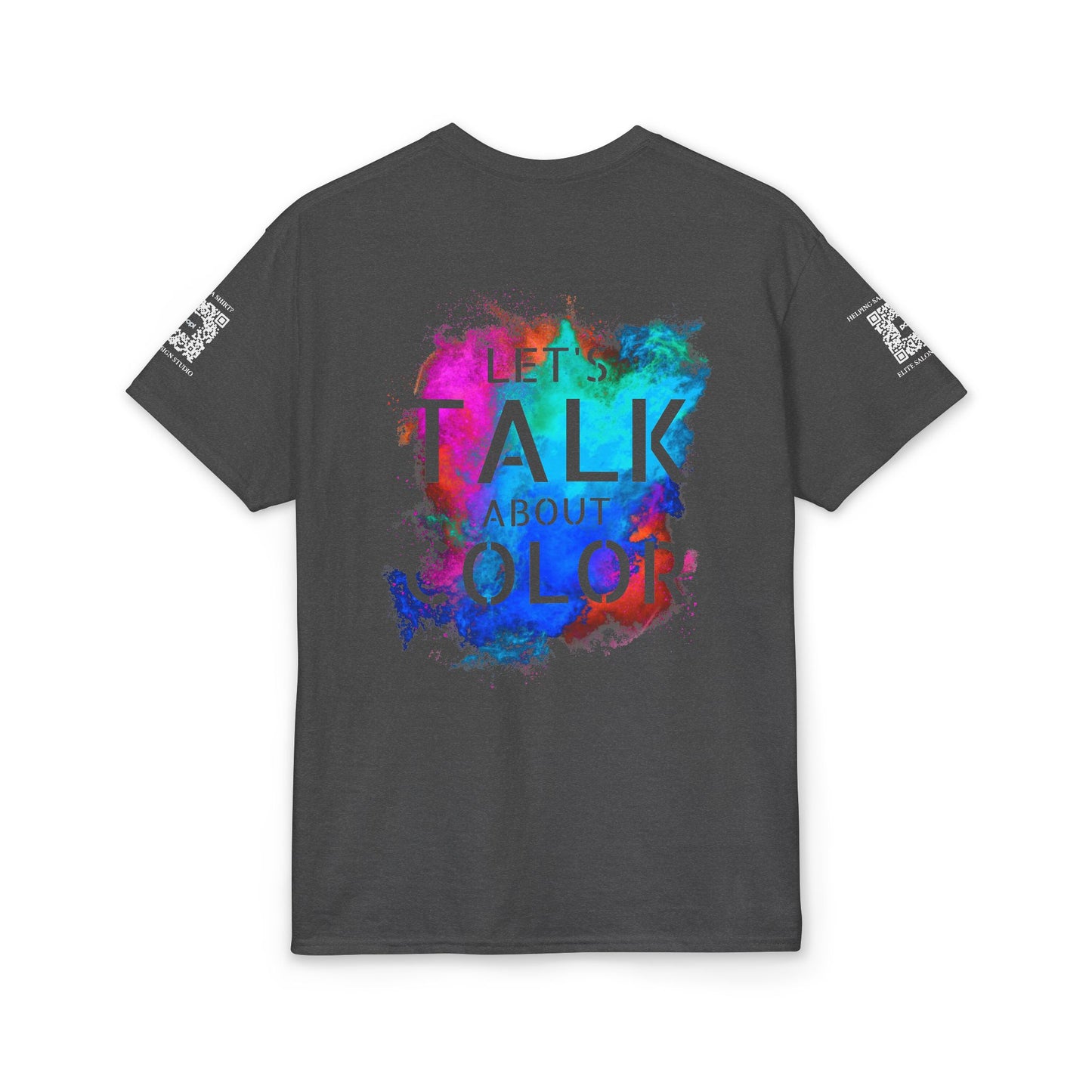 Elite Salon Services (Staff Tee) - Lets Talk About Color T-Shirt (Colorway 6)