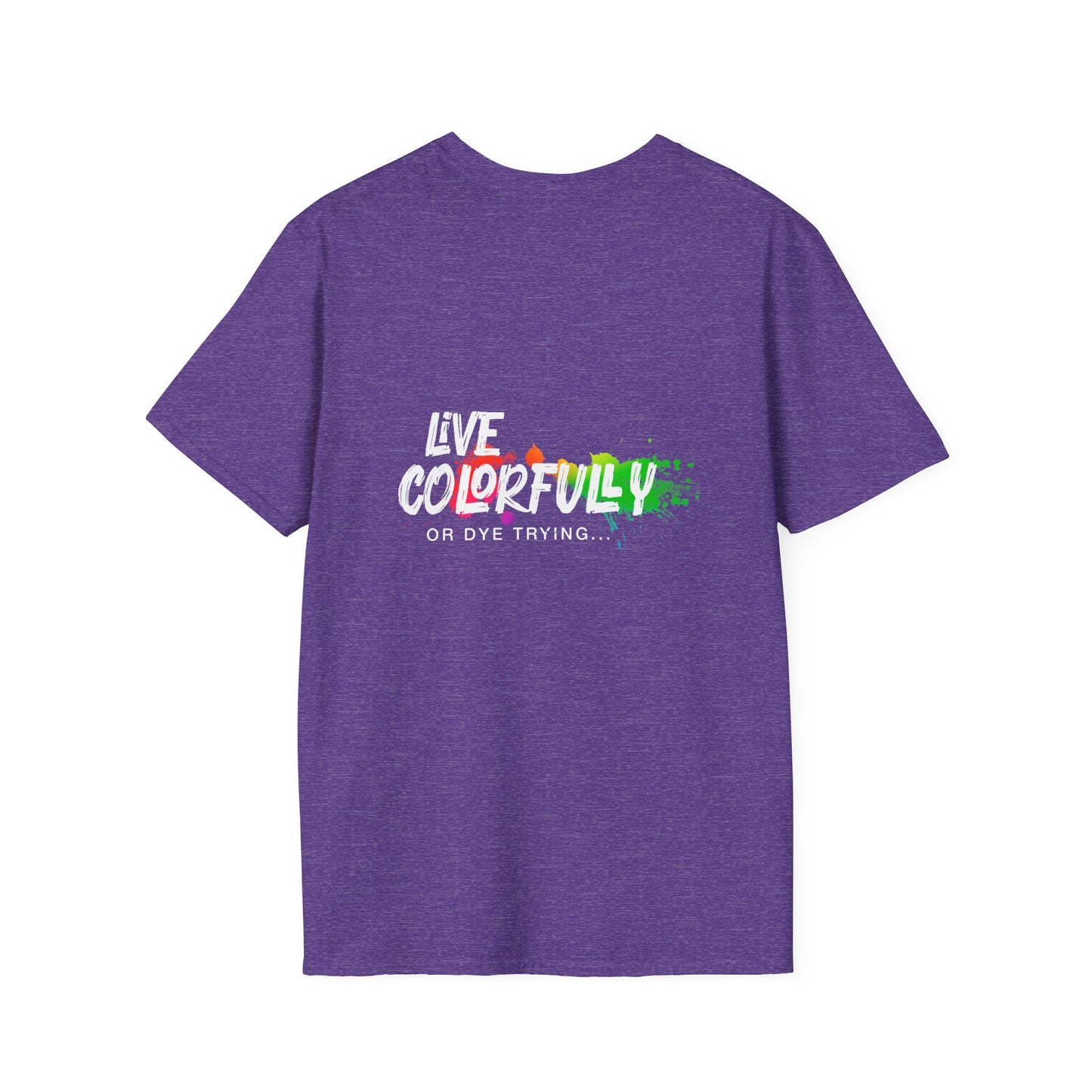Elite Salon Services Custom (Men's Live Colorfully Or Dye Trying Tee 5)