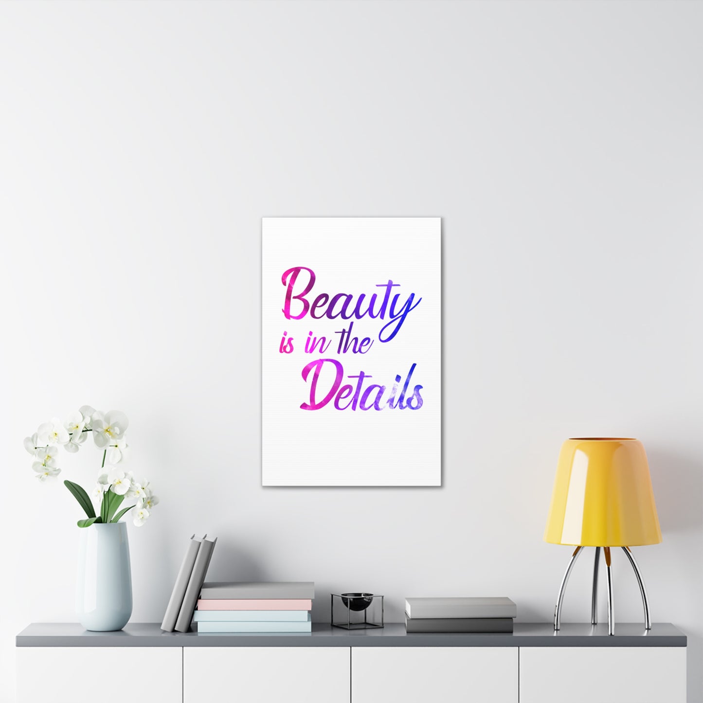 Beauty Is In The Details - Canvas Stretched (0.75")