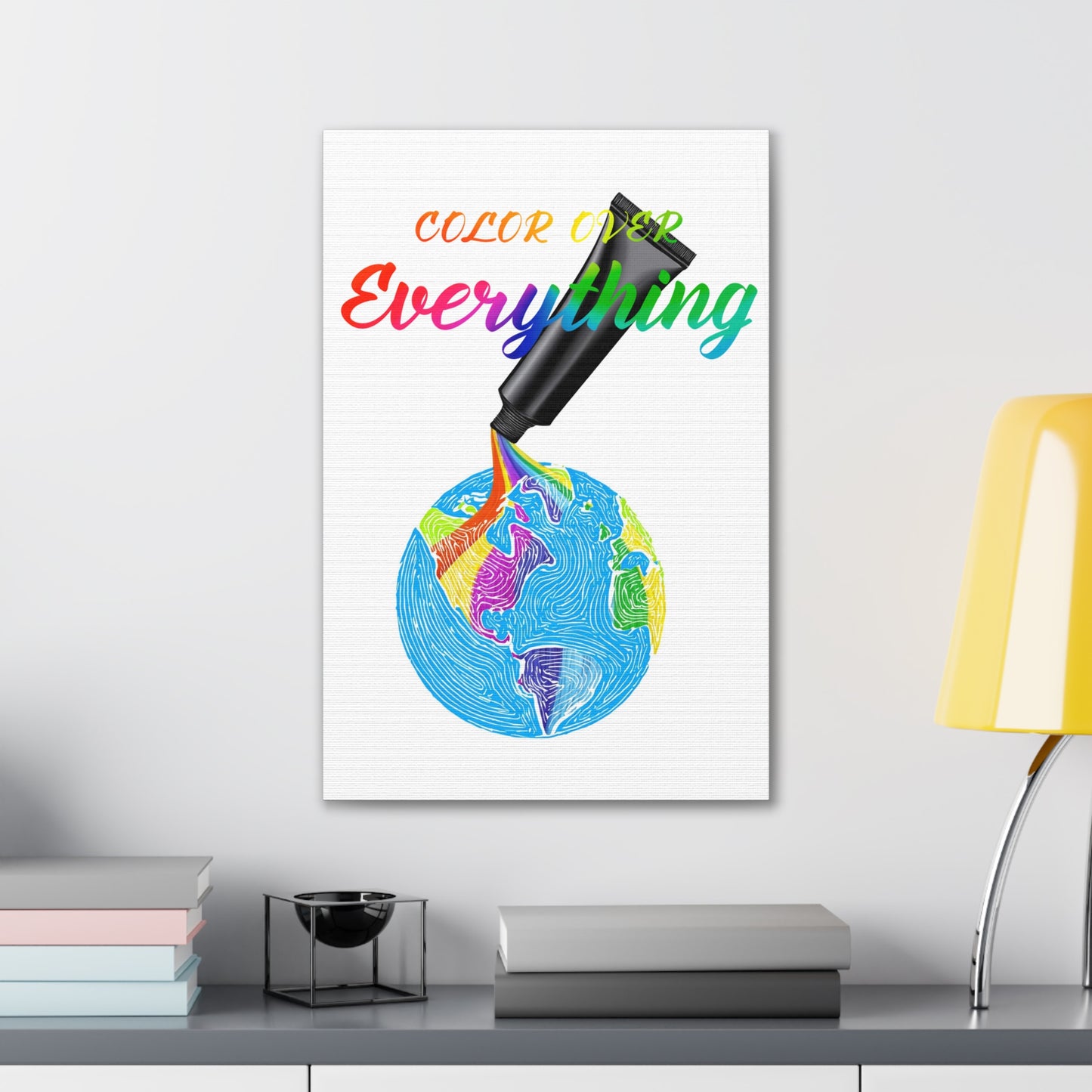 Color Over Everything - Canvas Stretched (0.75")