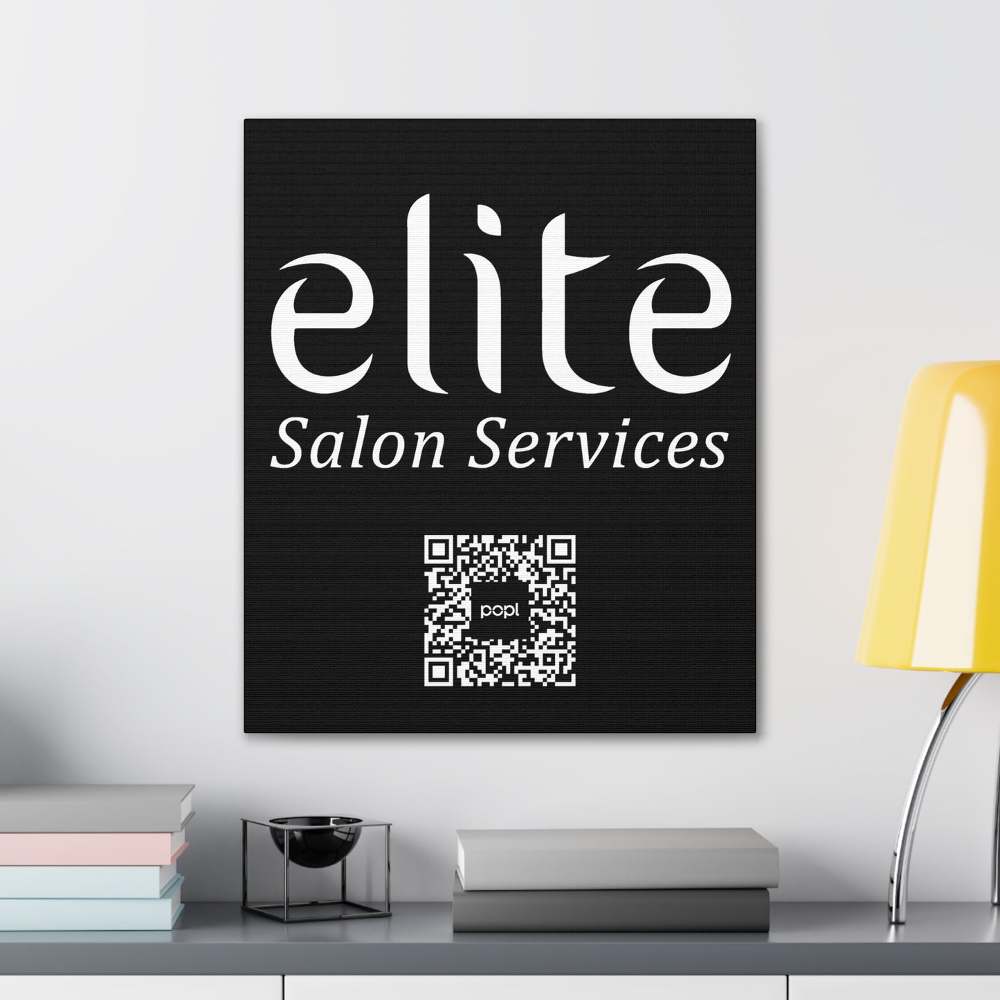 Elite Salon Services Custom - Canvas Stretched (0.75")