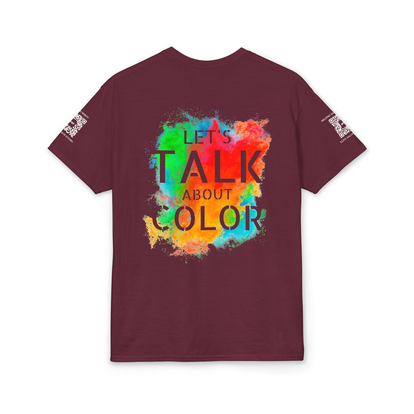 Elite Salon Services (Staff Tee) - Lets Talk About Color T-Shirt (Colorway 4)