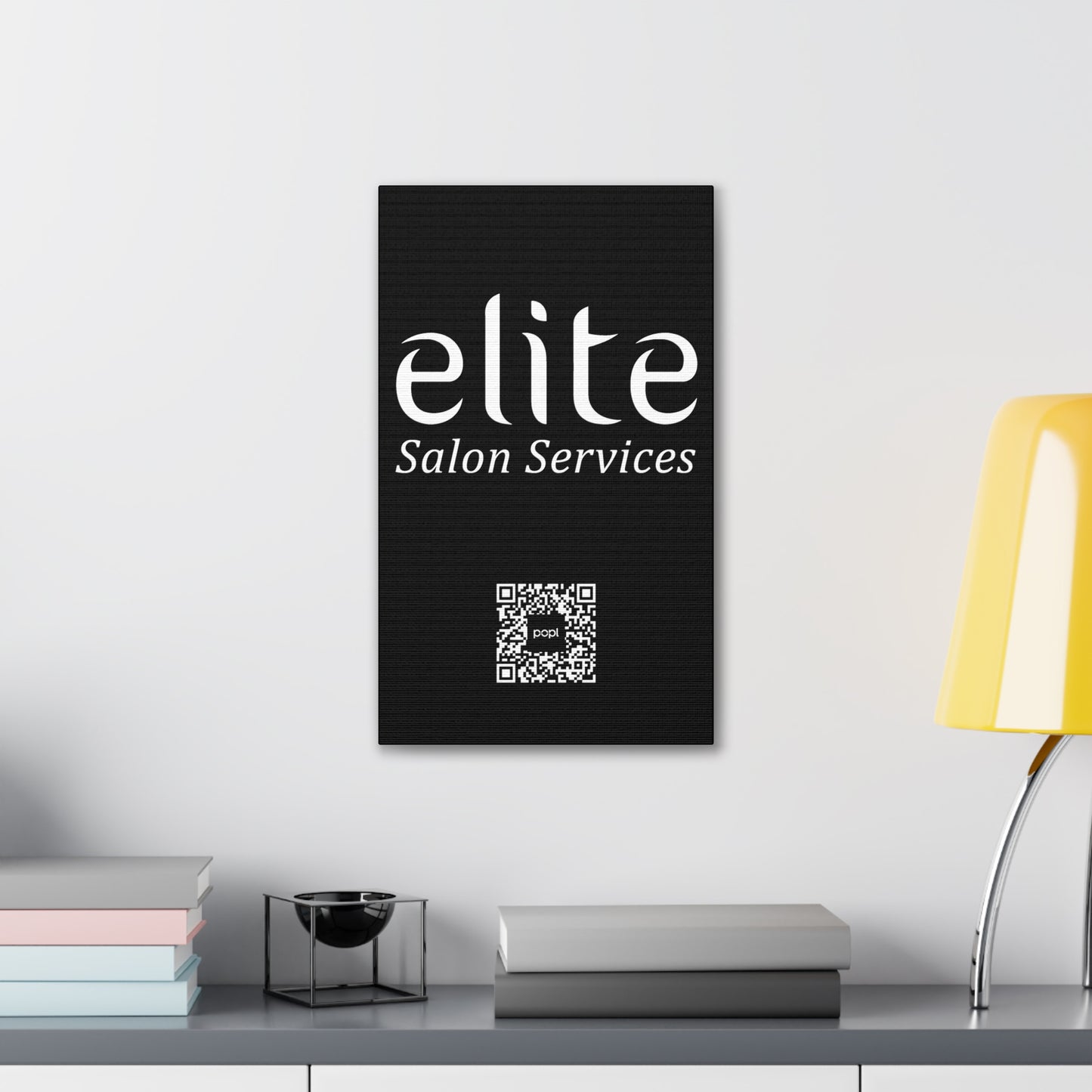 Elite Salon Services Custom - Canvas Stretched (0.75")