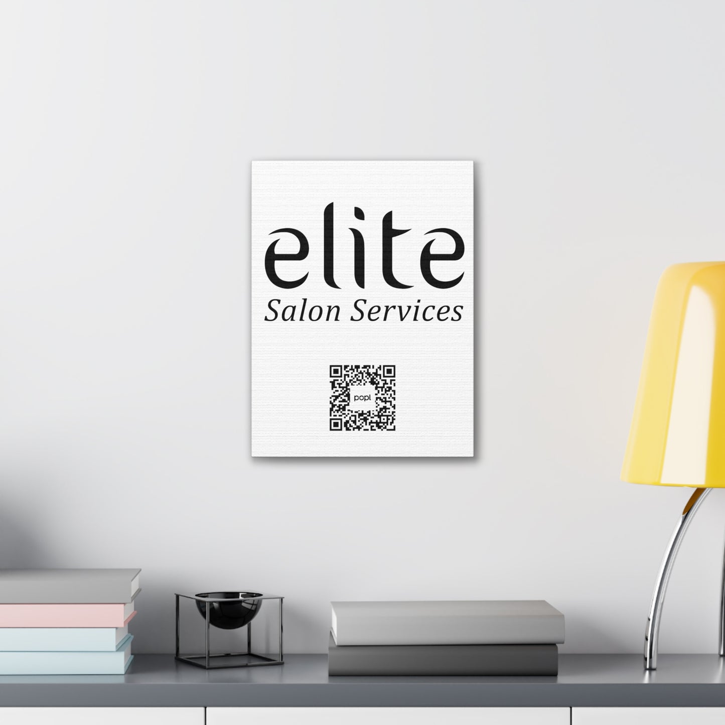 Elite Salon Services Custom - Canvas Stretched (0.75")