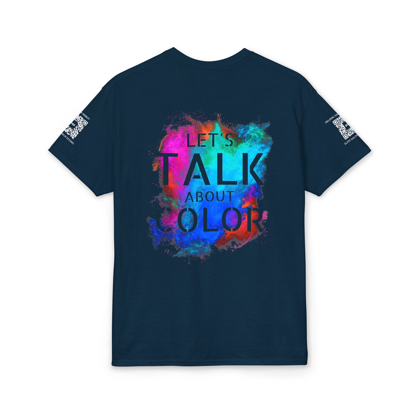 Elite Salon Services (Staff Tee) - Lets Talk About Color T-Shirt (Colorway 6)