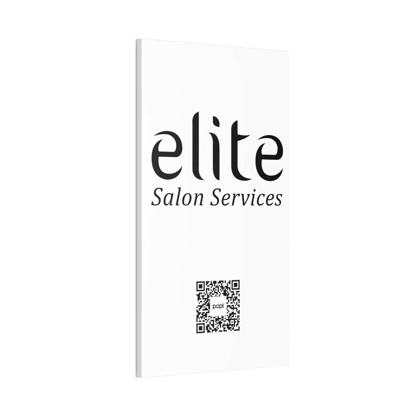 Elite Salon Services Custom - Canvas Stretched (0.75")