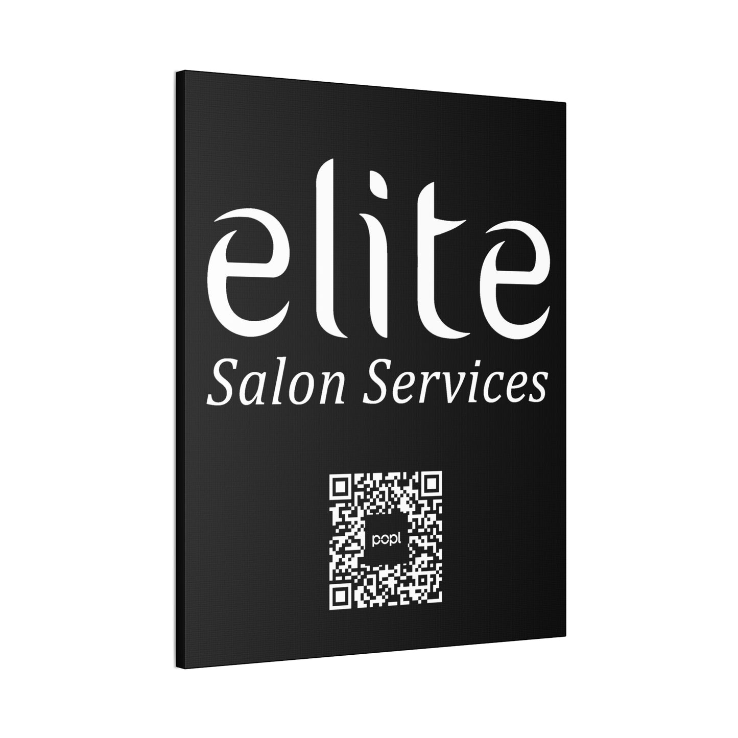Elite Salon Services Custom - Canvas Stretched (0.75")