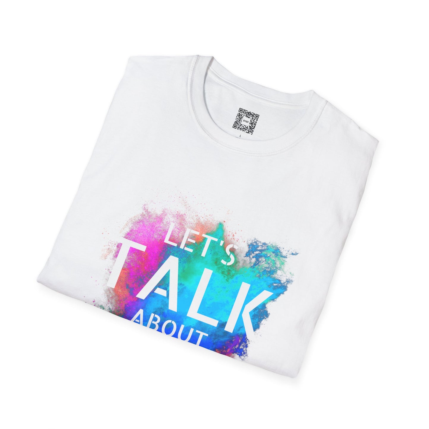 Let's Talk About Color (Colorway 2) Soft Style T-Shirt