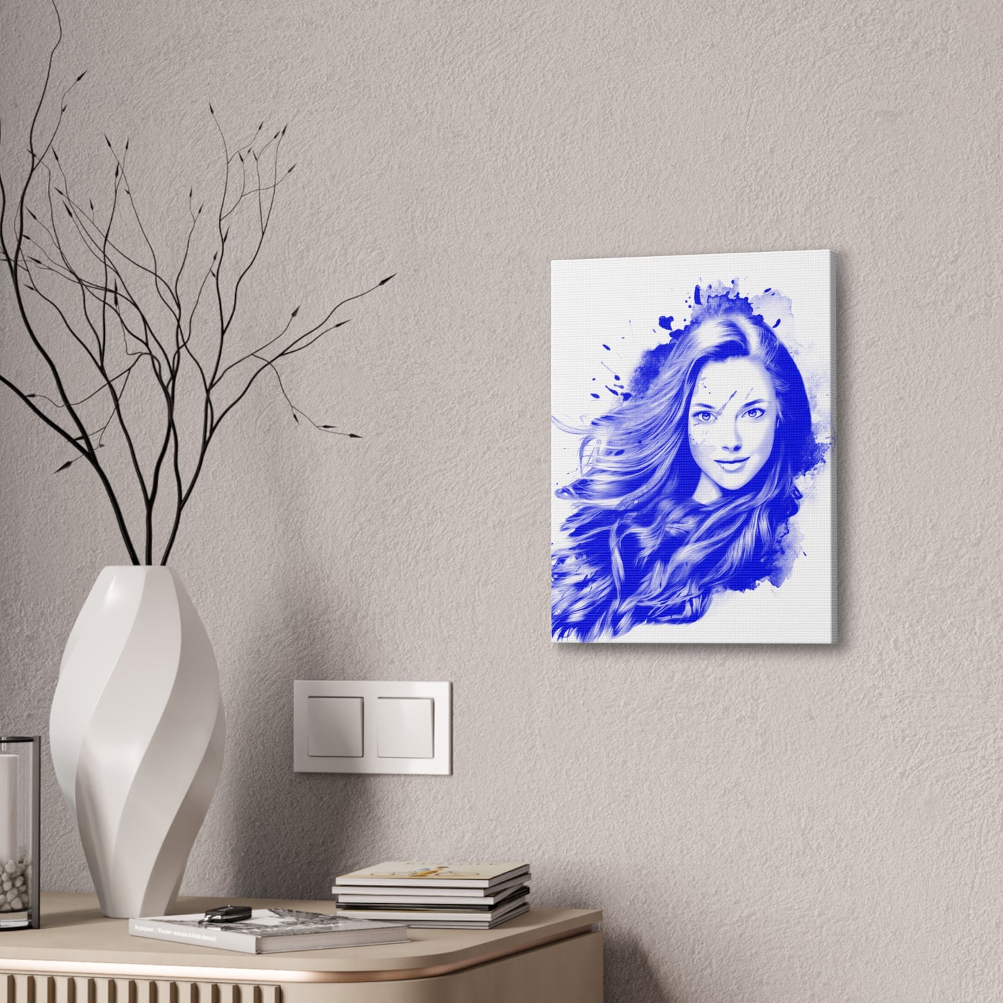 Blue Is Beautyful - Canvas Stretched (0.75")