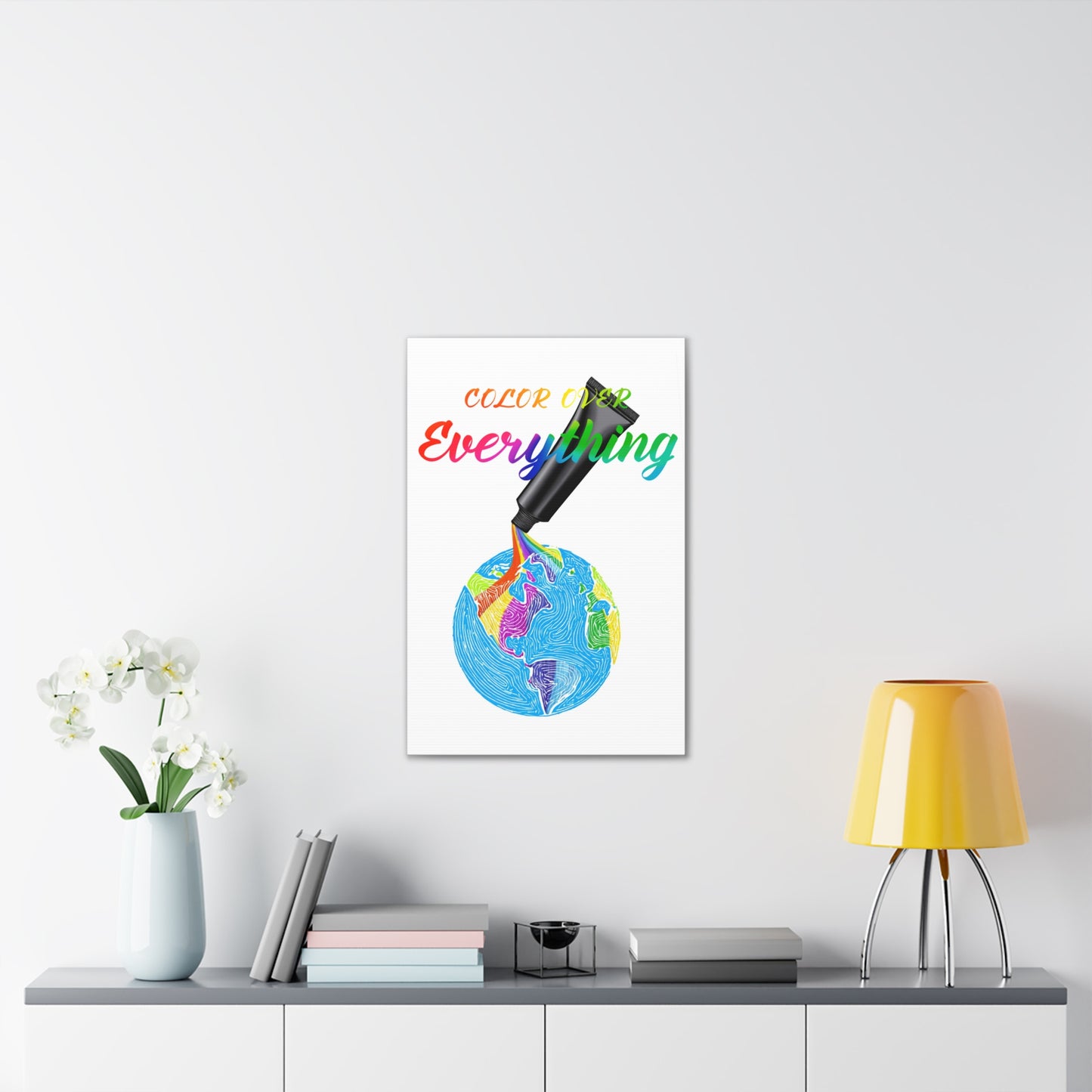 Color Over Everything - Canvas Stretched (0.75")